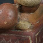 Pre Columbian Moche Pottery Vessel Ceremonial Artifact Collector Piece - Imagen 14