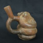 Pre Columbian Ceramic Vessel Ancient Andean Artifact Collector Piece - Imagen 5