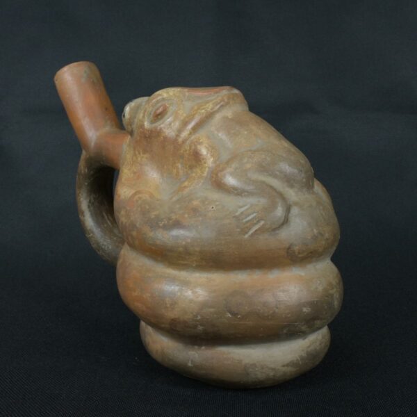 Pre Columbian Ceramic Vessel Ancient Andean Artifact Collector Piece - Imagen 7