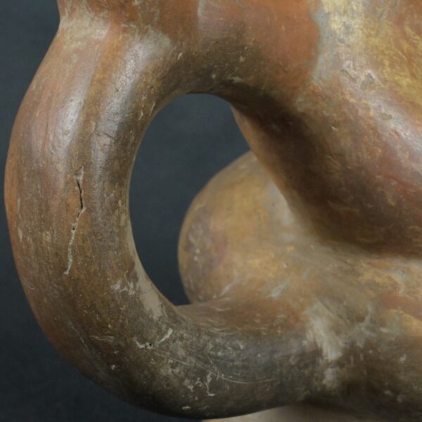 Pre Columbian Ceramic Vessel Ancient Andean Artifact Collector Piece - Imagen 15