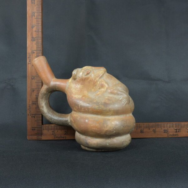 Pre Columbian Ceramic Vessel Ancient Andean Artifact Collector Piece - Imagen 18