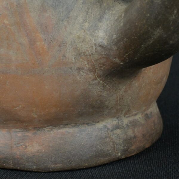 Pre Columbian Moche Ceramic Bottle Ritual Artifact Peru Collectible - Imagen 14
