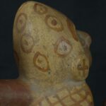 Pre Columbian Moche Ceramic Bottle Warrior Ritual Artifact Peru - Imagen 16
