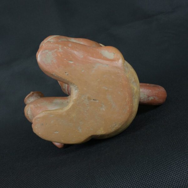 Pre Columbian Moche Ceramic Warrior Vessel Ritual Artifact Peru - Imagen 10