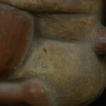 Pre Columbian Moche Ceramic Warrior Vessel Ritual Artifact Peru - Imagen 14