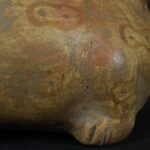 Pre Columbian Moche Ceramic Frog Bottle Ancient Andean Artifact Peru - Imagen 12