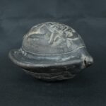 Pre Columbian Moche Ceramic Pututu Ritual Artifact Andean Collectible - Imagen 3