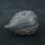 Pre Columbian Moche Ceramic Pututu Ritual Artifact Andean Collectible - Imagen 5