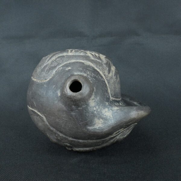 Pre Columbian Moche Ceramic Pututu Ritual Artifact Andean Collectible - Imagen 7