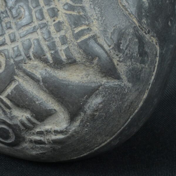 Pre Columbian Moche Ceramic Pututu Ritual Artifact Andean Collectible - Imagen 13