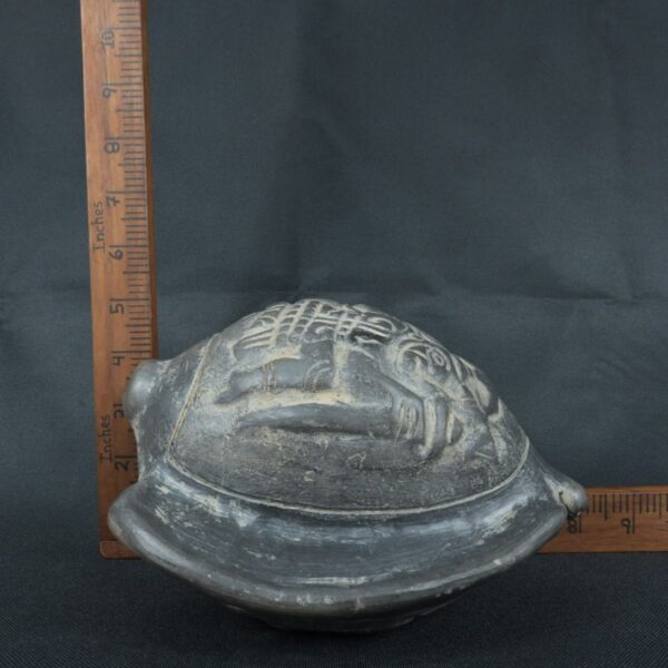 Pre Columbian Moche Ceramic Pututu Ritual Artifact Andean Collectible - Imagen 15