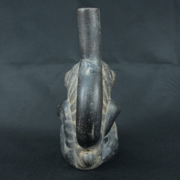 Pre Columbian Moche Ceramic Bottle Ritual Artifact Andean Collector - Imagen 4