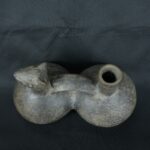 Pre Columbian Chimú Ceramic Dual Vessel Sacred Artifact Peru - Imagen 8