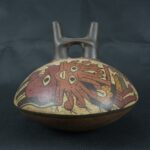 Pre Columbian Nazca Pottery Vessel Ancient Artifact Peru Collectible