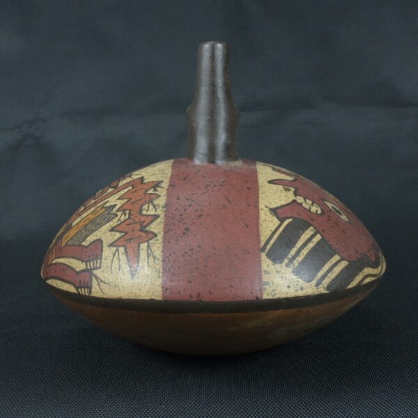 Pre Columbian Nazca Pottery Vessel Ancient Artifact Peru Collectible - Imagen 3