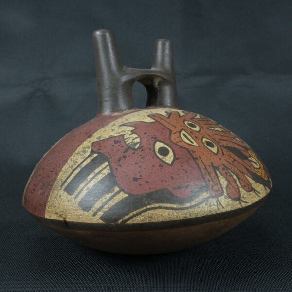 Pre Columbian Nazca Pottery Vessel Ancient Artifact Peru Collectible - Imagen 8
