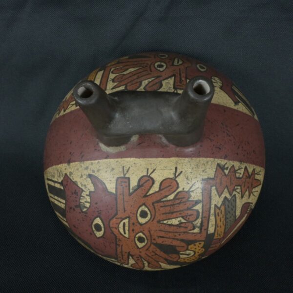 Pre Columbian Nazca Pottery Vessel Ancient Artifact Peru Collectible - Imagen 9