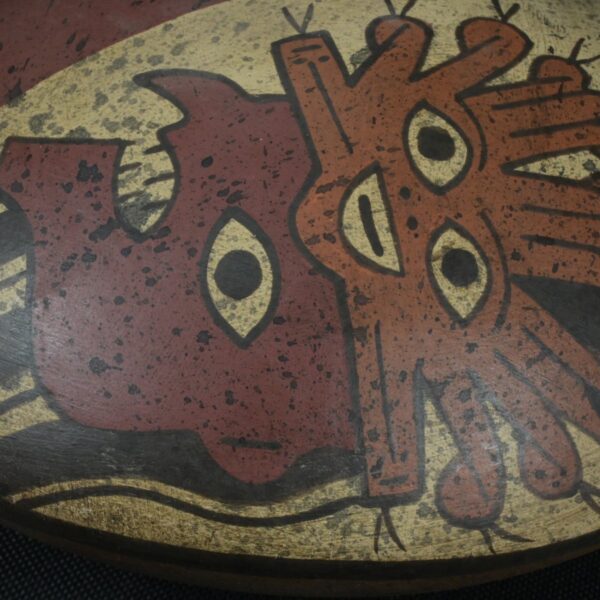 Pre Columbian Nazca Pottery Vessel Ancient Artifact Peru Collectible - Imagen 13