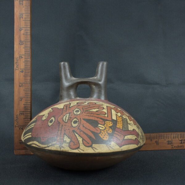 Pre Columbian Nazca Pottery Vessel Ancient Artifact Peru Collectible - Imagen 16