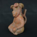Pre Columbian Moche Pottery Vessel Ancient Artifact Peru Collectible