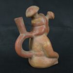 Pre Columbian Moche Pottery Vessel Ancient Artifact Peru Collectible - Imagen 5