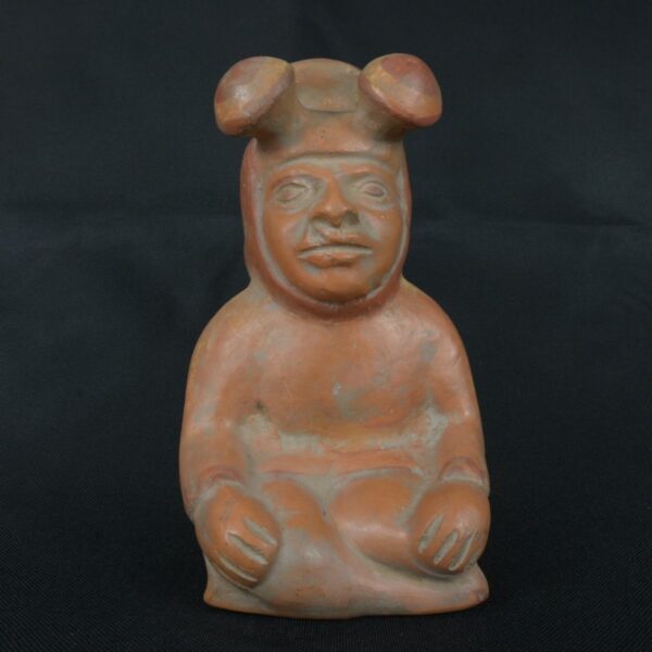 Pre Columbian Moche Pottery Vessel Ancient Artifact Peru Collectible - Imagen 8