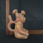Pre Columbian Moche Pottery Vessel Ancient Artifact Peru Collectible - Imagen 22