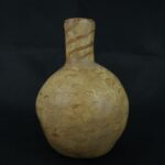 Pre Columbian Moche Ceramic Whistle Ritual Artifact Peru Collectible - Imagen 3