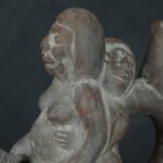 Pre Columbian Moche Pottery Vessel Ancient Ceremonial Artifact - Imagen 12