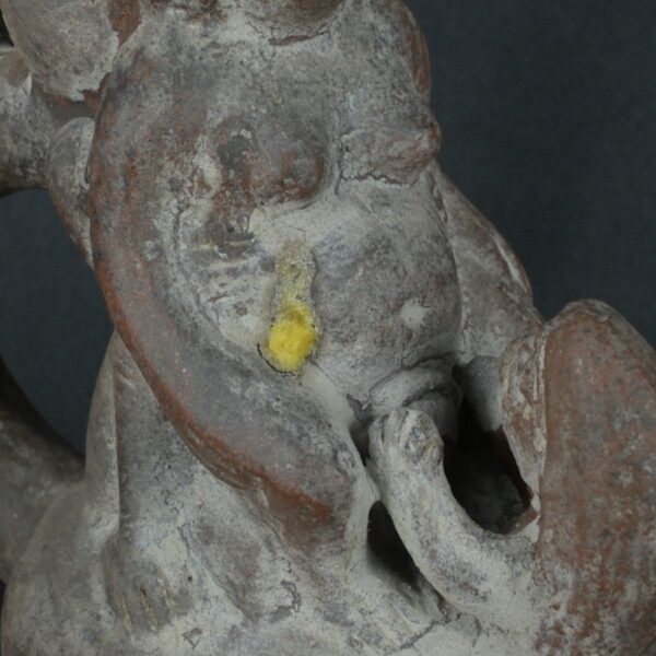 Pre Columbian Moche Pottery Vessel Ancient Ceremonial Artifact - Imagen 14