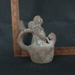 Pre Columbian Moche Pottery Vessel Ancient Ceremonial Artifact - Imagen 15