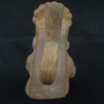 Pre Columbian Moche Ceramic Warrior Bottle Ritual Artifact Collectible - Imagen 4