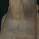 Pre Columbian Moche Ceramic Warrior Bottle Ritual Artifact Collectible - Imagen 16