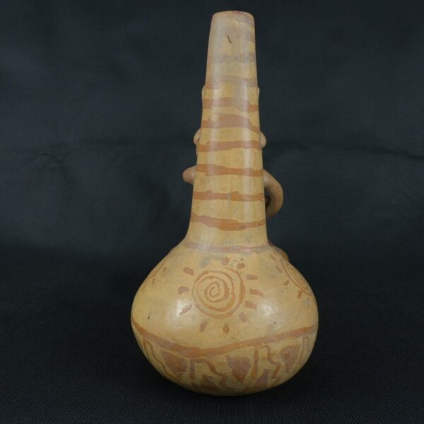 Pre Columbian Nazca Ceramic Whistle Ritual Artifact Collectible - Imagen 4