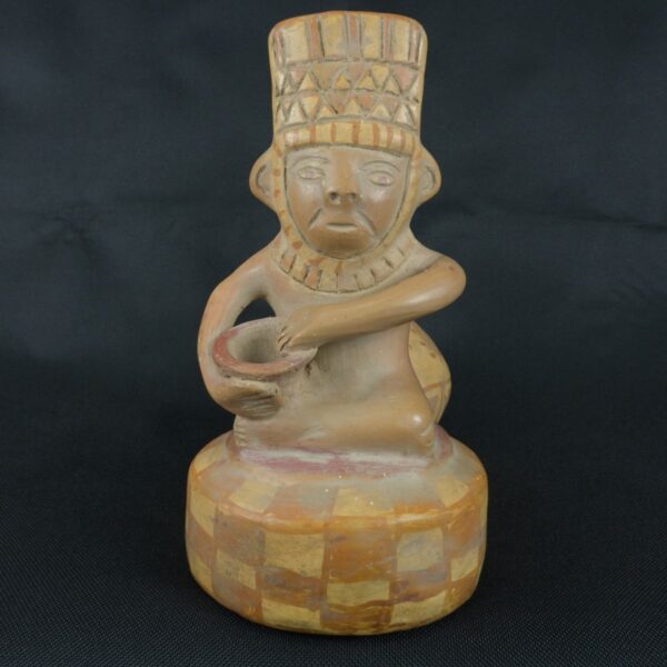 Pre Columbian Nazca Ceramic Whistle Ritual Artifact Collectible - Imagen 8