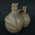 Pre Columbian Moche Ceramic Whistle Ancient Andean Artifact - Imagen 8
