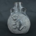 Pre Columbian Moche Ceramic Vessel Ancient Ritual Artifact Peru - Imagen 5