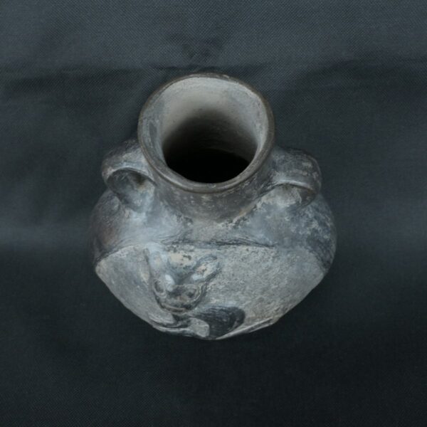 Pre Columbian Moche Ceramic Vessel Ancient Ritual Artifact Peru - Imagen 9