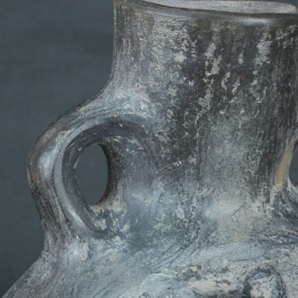 Pre Columbian Moche Ceramic Vessel Ancient Ritual Artifact Peru - Imagen 13