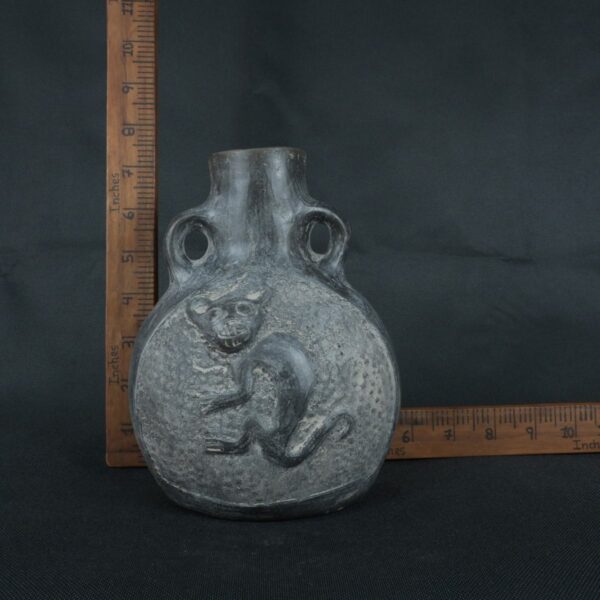 Pre Columbian Moche Ceramic Vessel Ancient Ritual Artifact Peru - Imagen 18