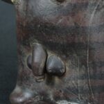 Pre Columbian Vicus Ceramic Double Chamber Whistling Ritual Artifact - Imagen 13