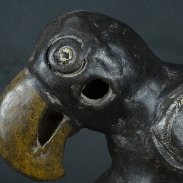 Pre Columbian Moche Ceramic Whistle Ritual Artifact Andean Collectible - Imagen 12