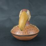 Pre Columbian Nazca Pottery Bird Vessel Ceremonial Artifact - Imagen 7