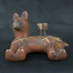 Pre Columbian Moche Pottery Animal Vessel Ceremonial Artifact