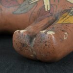 Pre Columbian Moche Pottery Animal Vessel Ceremonial Artifact - Imagen 14