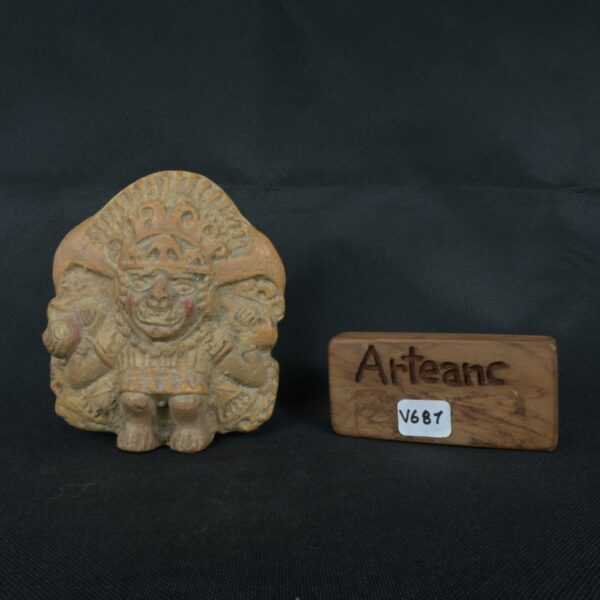 Pre Columbian Andean Ceramic Figurine Ancient Artifact Collectible - Imagen 12