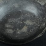 Pre Columbian Moche Black Ceramic Vessel Ritual Artifact Peru - Imagen 11