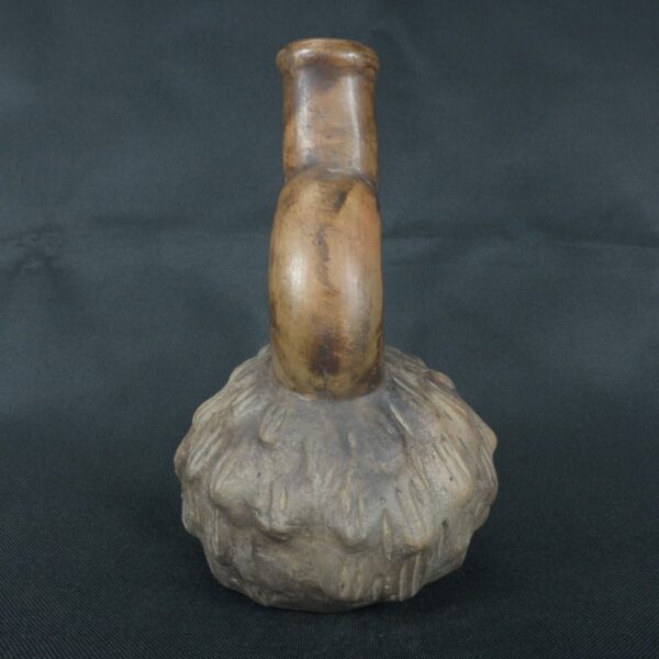 Pre Columbian Chavin Ceramic Bottle Ritual Artifact Andean Collectible - Imagen 7