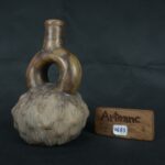 Pre Columbian Chavin Ceramic Bottle Ritual Artifact Andean Collectible - Imagen 15