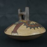 Pre Columbian Nazca Ceramic Bottle Ritual Artifact Andean Culture - Imagen 6